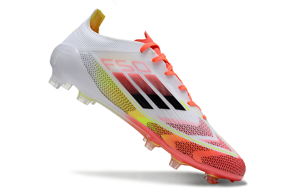 Adidas F50 Elite FG - Branco Laranja