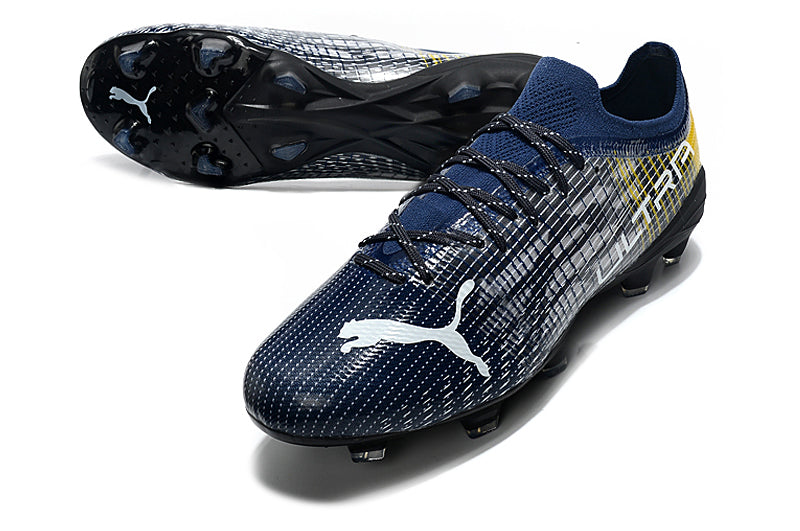 Puma Ultra 1.3 FG Preto Amarelo