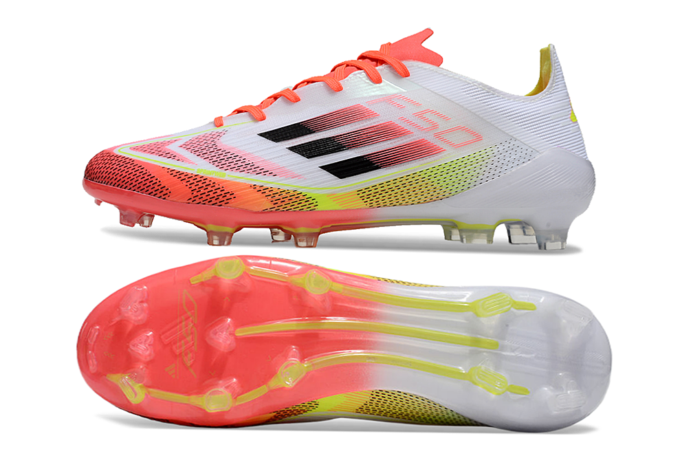 Adidas F50 Elite FG - Branco Laranja