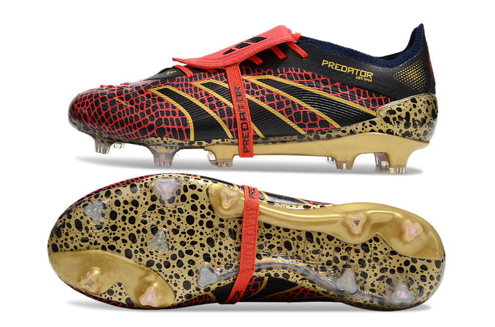Adidas Predator Elite Tongue FG - Vermelho