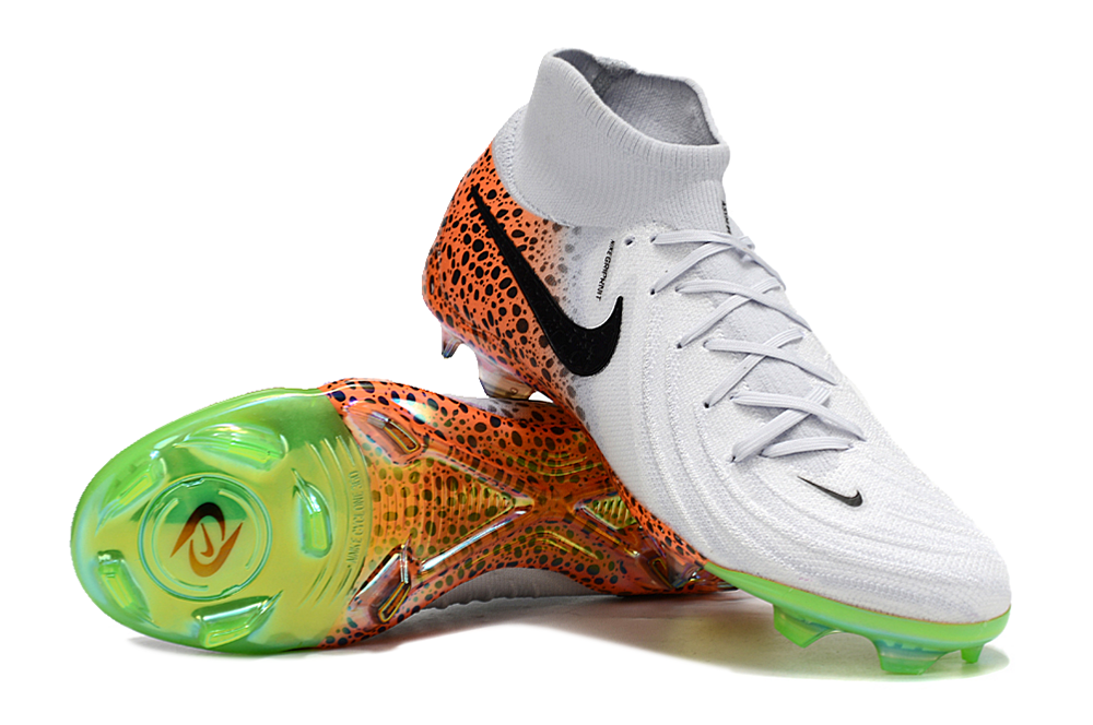 Nike Feminina Phantom Luna II Elite FG - Cinza Laranja