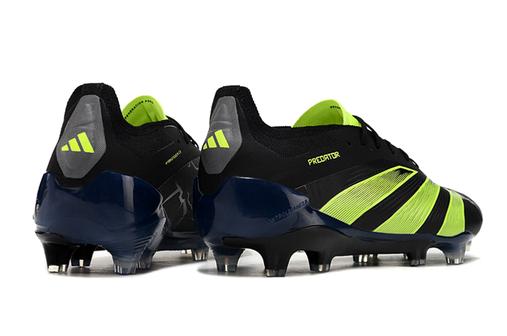 Adidas Predator Elite FG - Preto Verde