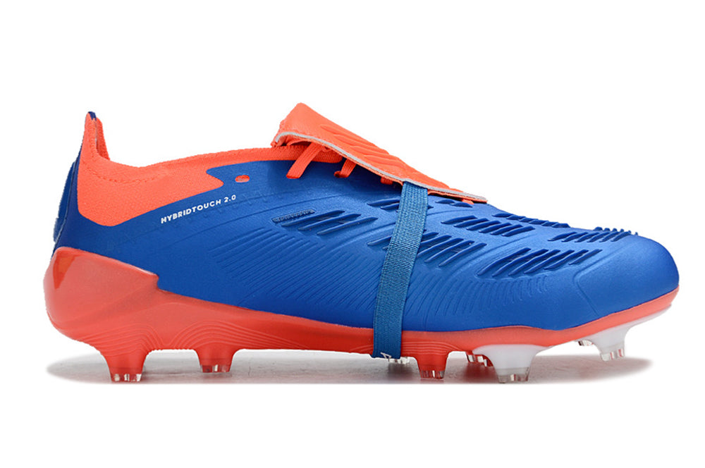 Adidas Feminina Predator Elite Tongue FG - Azul Vermelho