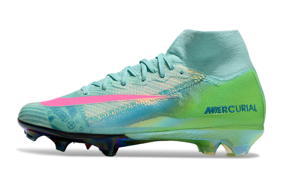 Nike Air Zoom Superfly 10 Elite FG - Azul Verde