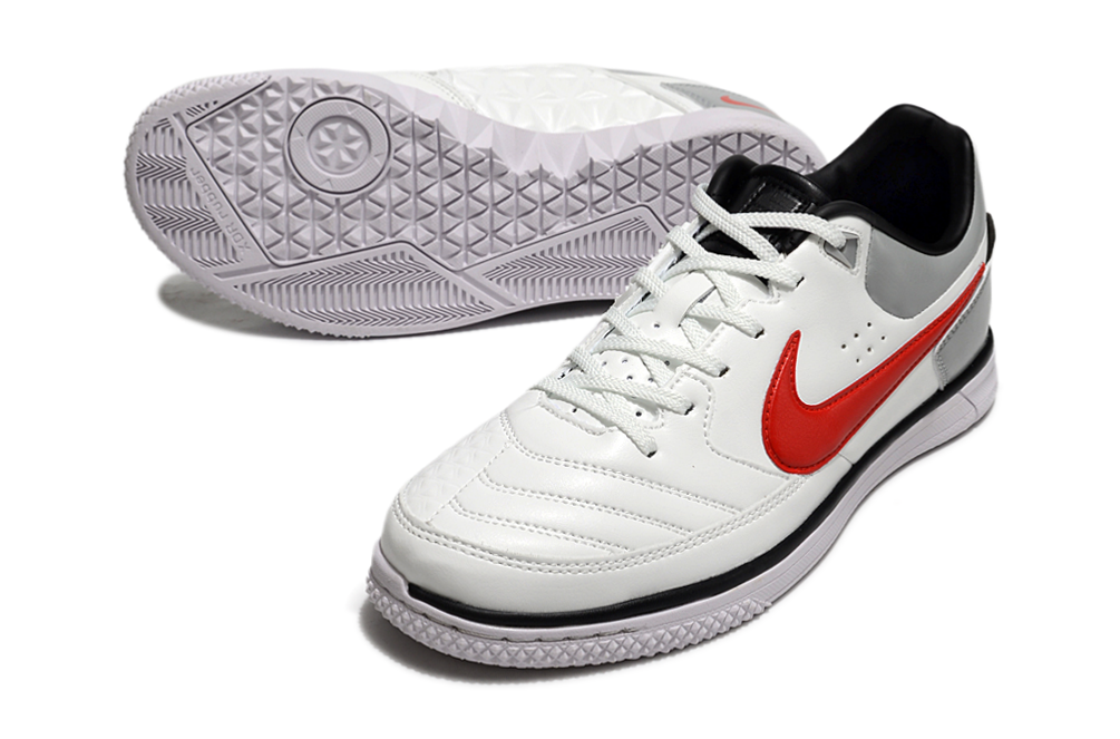 Nike Gato Futsal - Branco Vermelho
