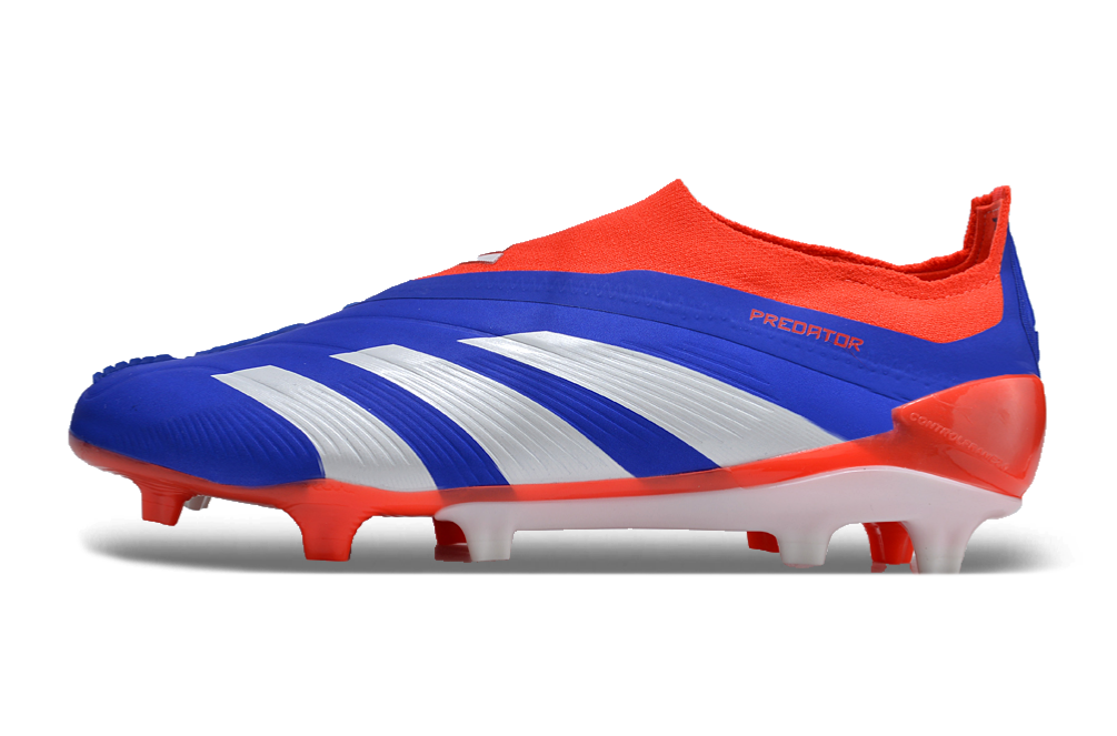 Adidas Predator Elite + FG - Azul Vermelho