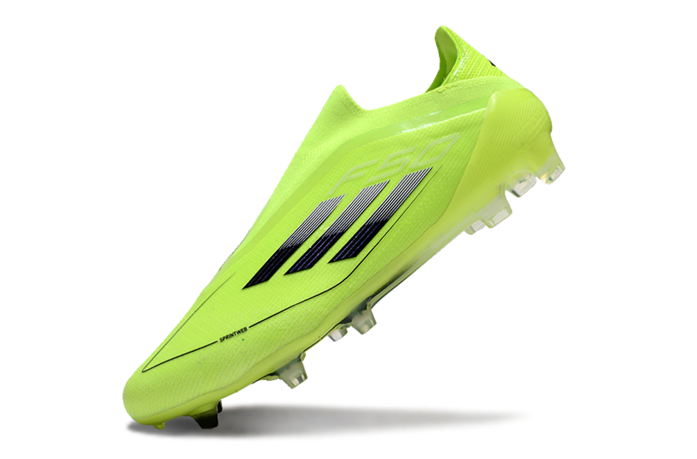 Adidas F50 Elite Laceless FG - Verde