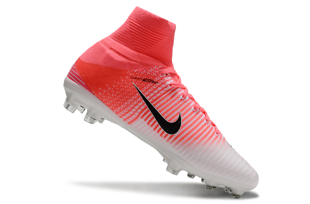 Nike Mercurial Zoom Superfly 5 Elite FG - Branco Rosa