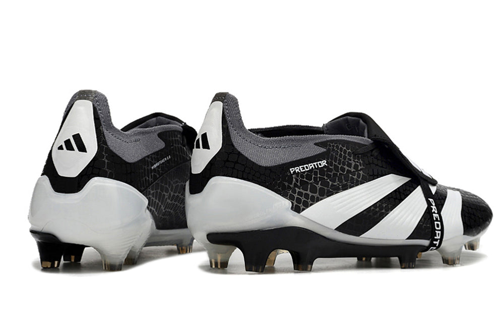 Adidas Predator Elite Tongue FG - Preto Branco