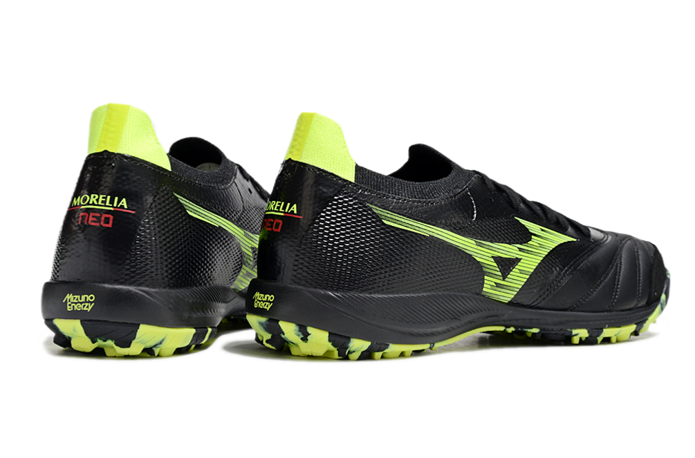 Mizuno Morelia Neo Sala β Society - Preto Verde