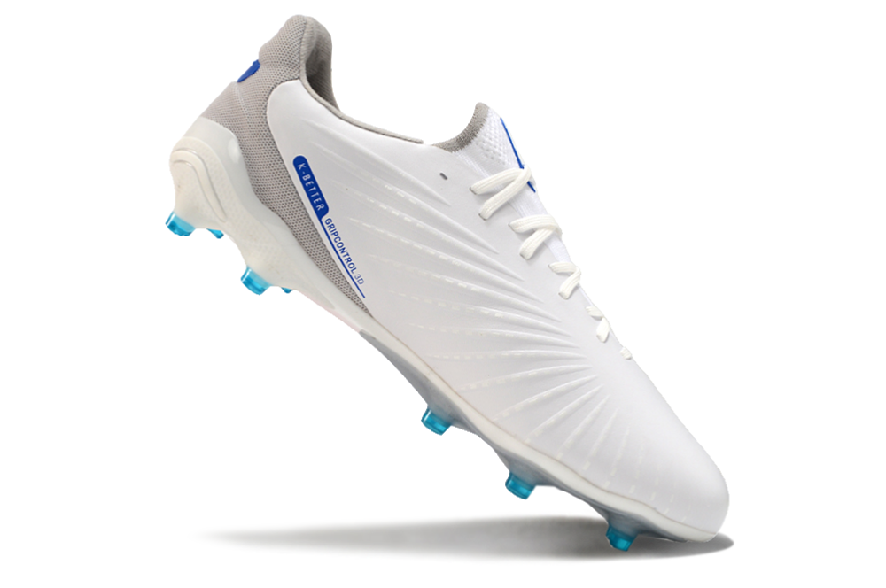 Puma King FG/AG - Branco Azul