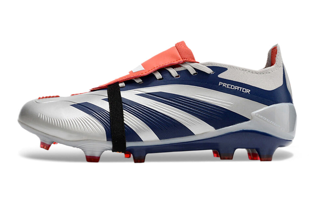 Adidas Feminina Predator Elite Tongue FG - Prata