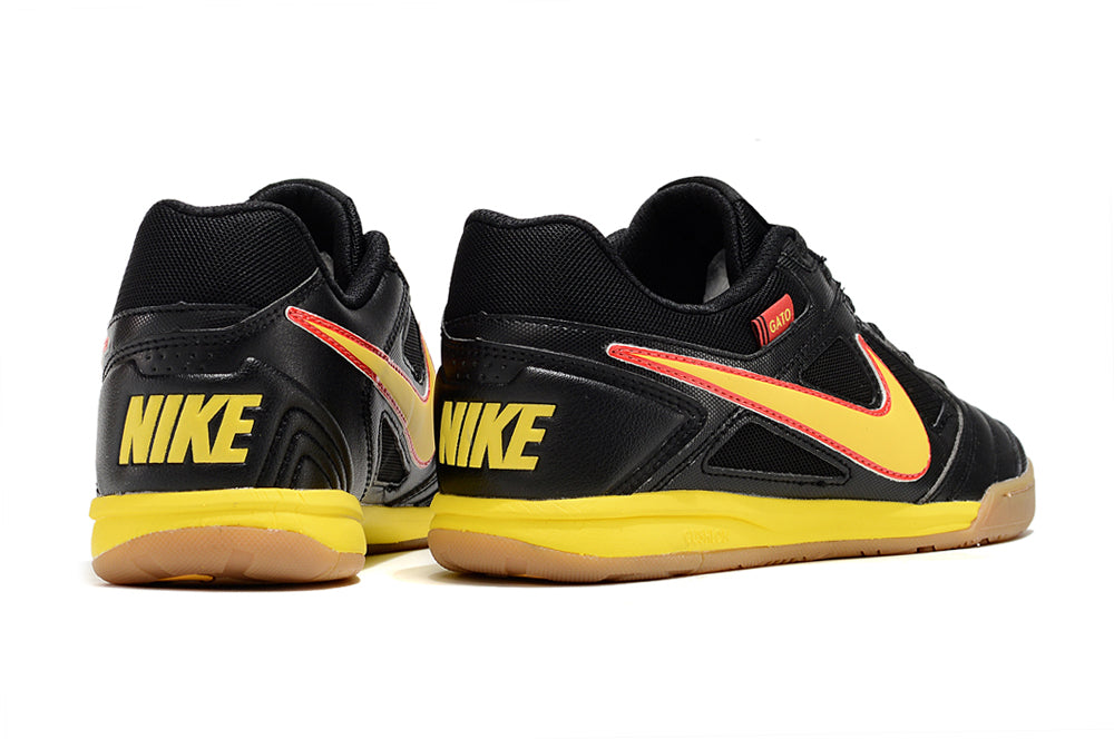 Nike SB Gato Futsal - Preto Amarelo