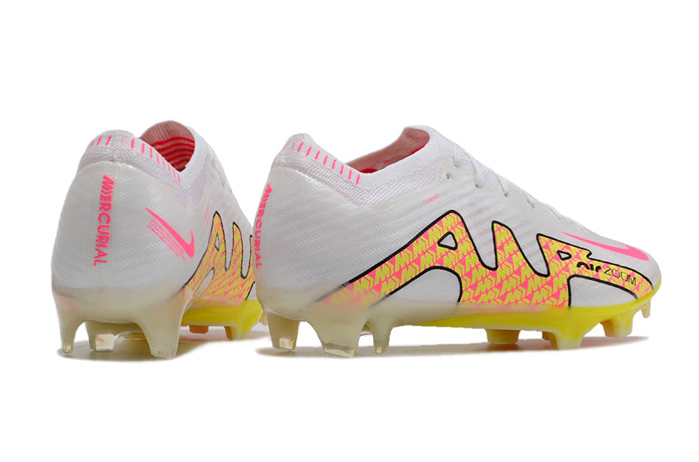 Nike Air Zoom Mercurial Vapor 15 FG Elite - Branco/Amarelo