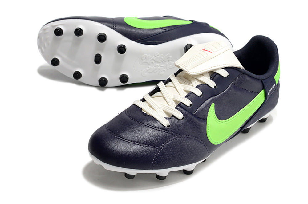 Nike Premier 3 FG Elite - Preto Verde Branco