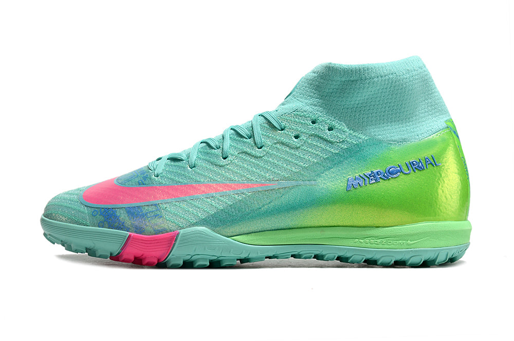 Nike Air Zoom Superfly 10 Society Elite TF - Azul Verde
