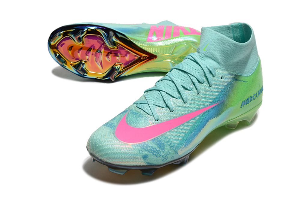Nike Air Zoom Superfly 10 Elite FG - Azul Verde