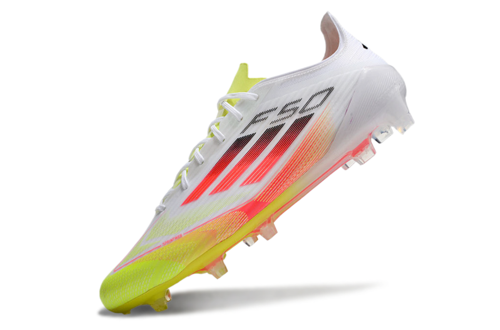 Adidas F50 Elite FG - Branco Amarelo