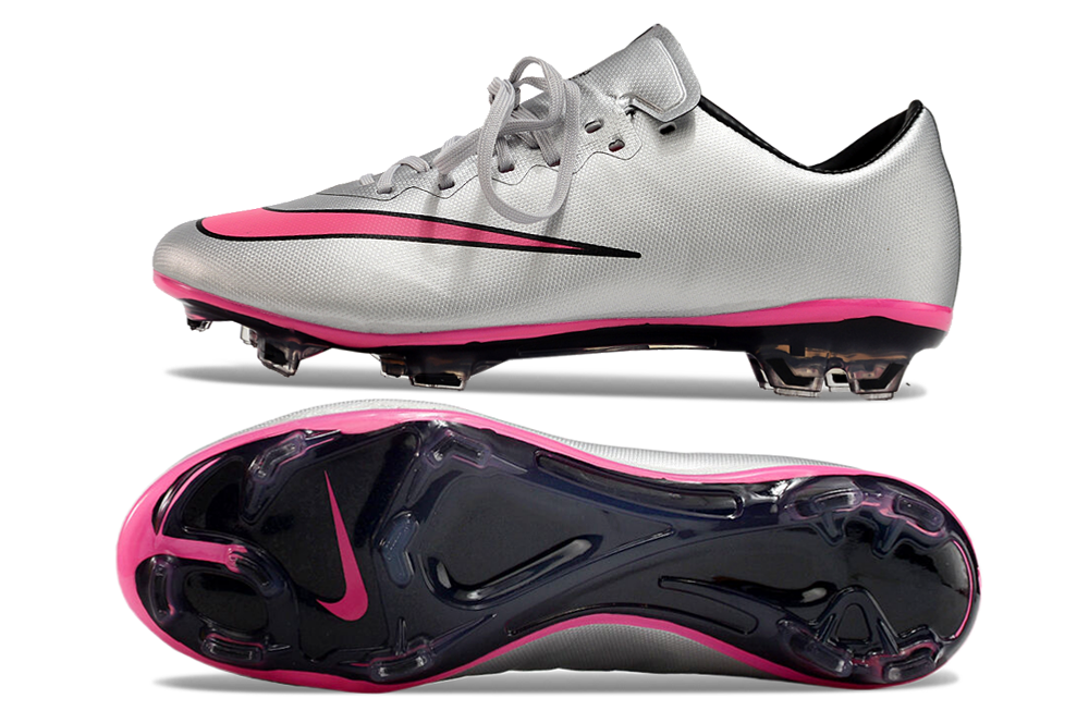 Nike Mercurial Vapor 10 Elite FG - Cinza Rosa
