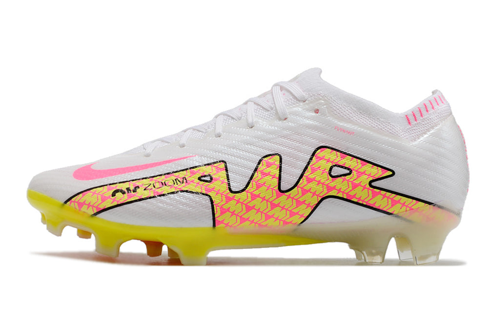 Nike Air Zoom Mercurial Vapor 15 FG Elite - Branco/Amarelo