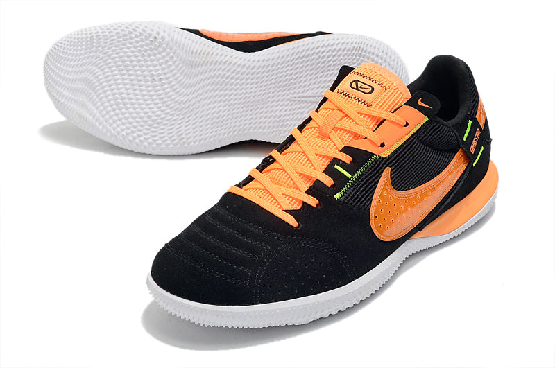 Nike Street Gato Futsal - Preto Laranja