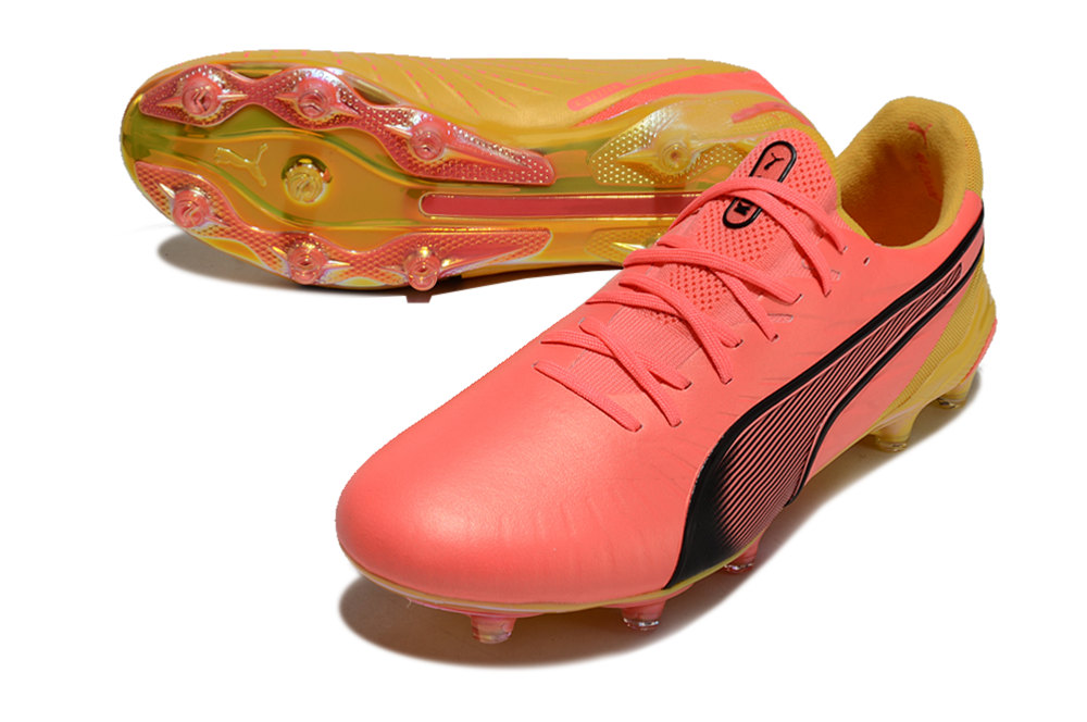Puma King FG/AG - Laranja