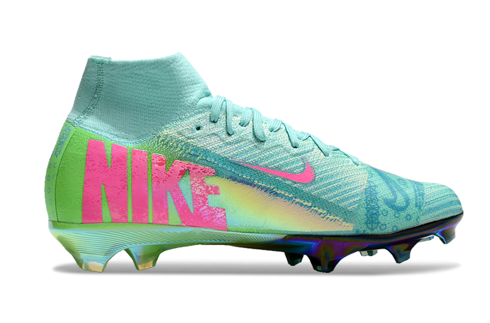 Nike Air Zoom Superfly 10 Elite FG - Azul Verde
