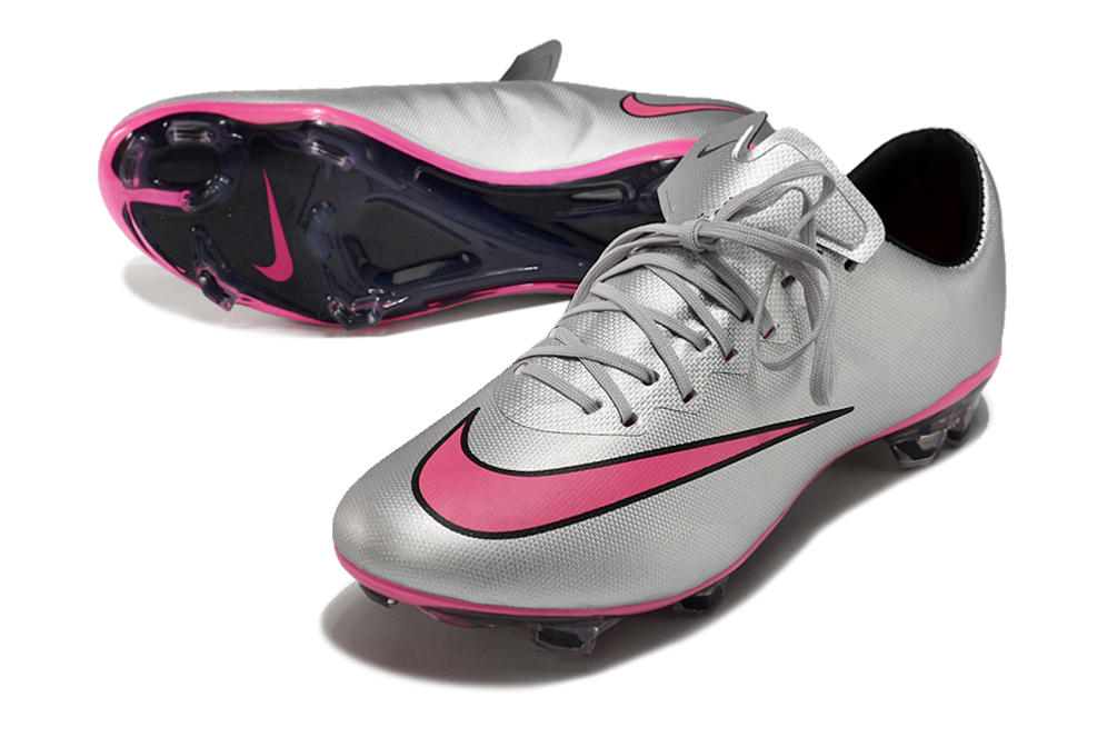 Nike Mercurial Vapor 10 Elite FG - Cinza Rosa