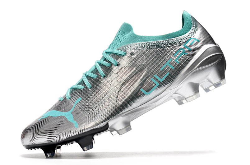 Puma Ultra 1.3 FG Prata Azul