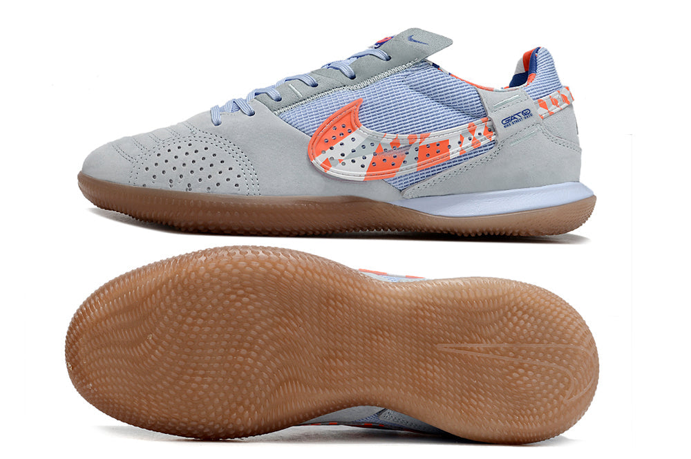 Nike Street Gato Futsal - Azul Cinza