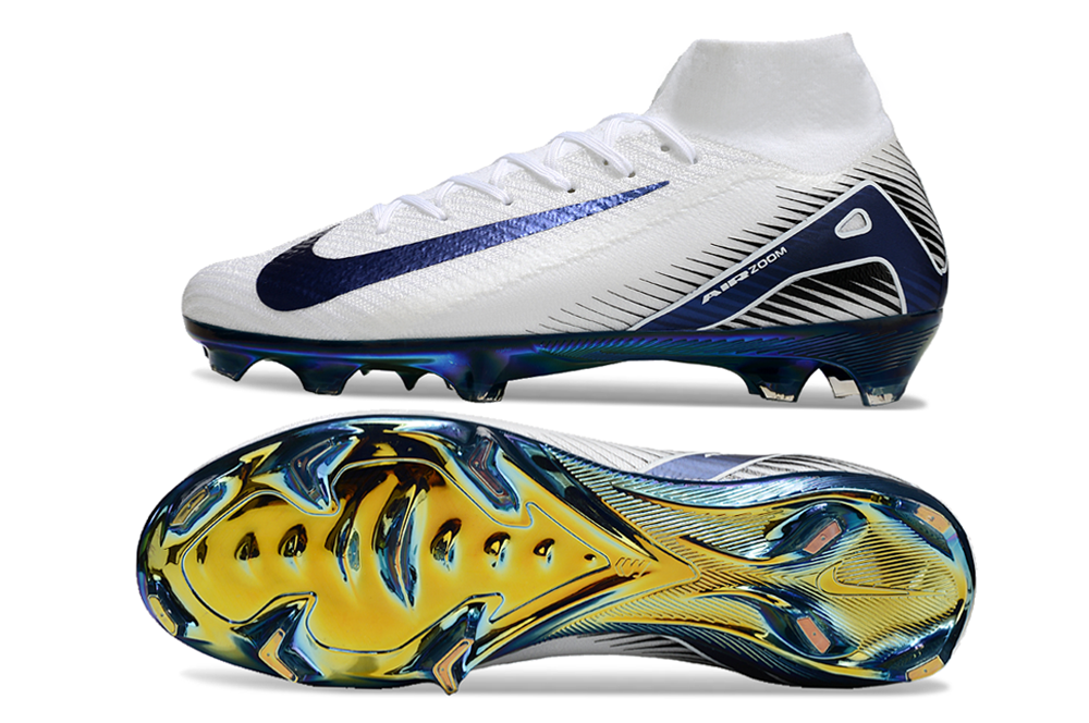 Nike Air Zoom Superfly 10 Elite FG - Branco Verde Esmeralda