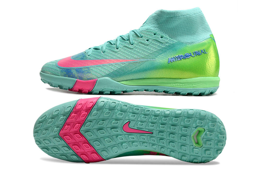 Nike Air Zoom Superfly 10 Society Elite TF - Azul Verde