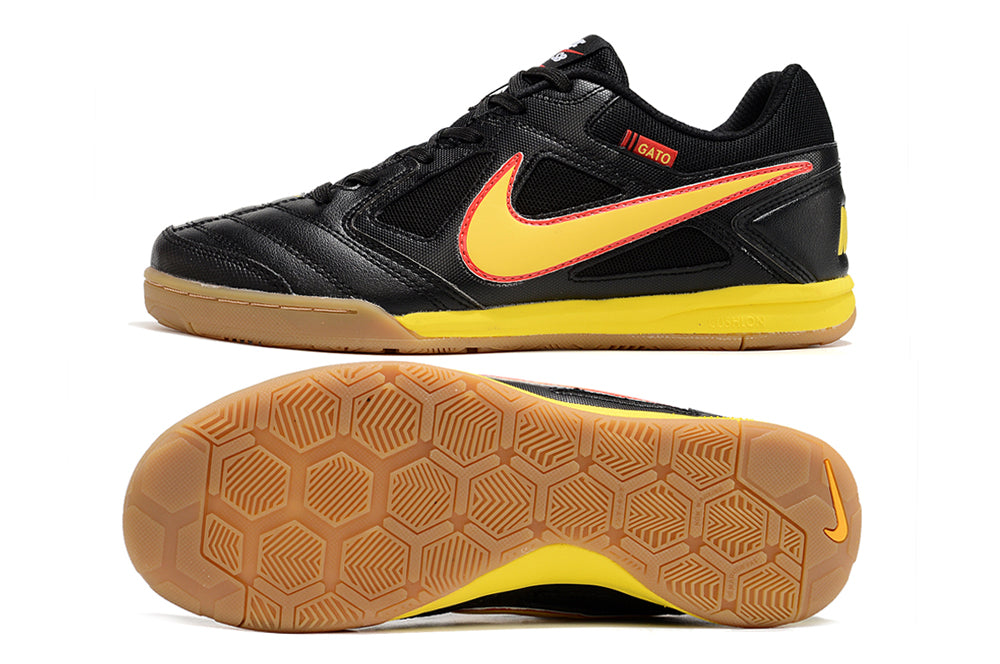 Nike SB Gato Futsal - Preto Amarelo