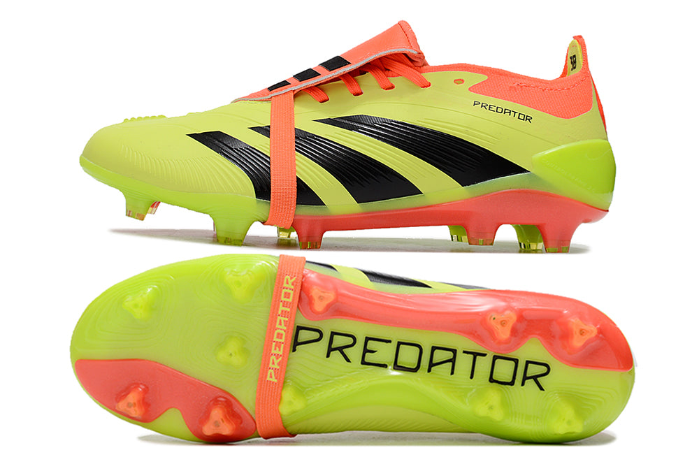 Adidas Feminina Predator Elite Tongue FG - Amarelo