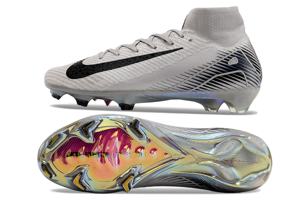 Nike Air Zoom Superfly 10 Elite FG - Cinza