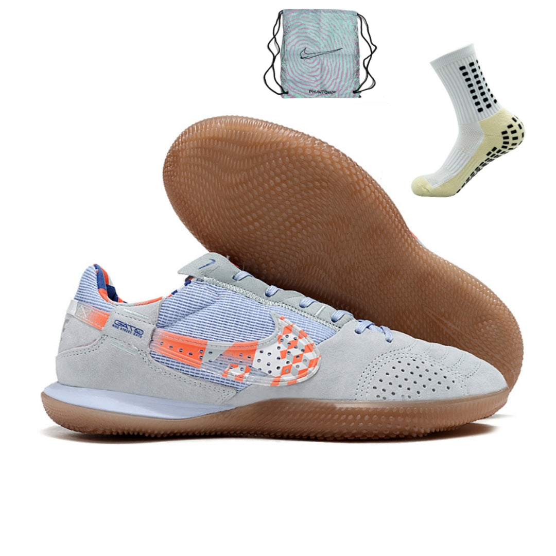 Nike Street Gato Futsal - Azul Cinza