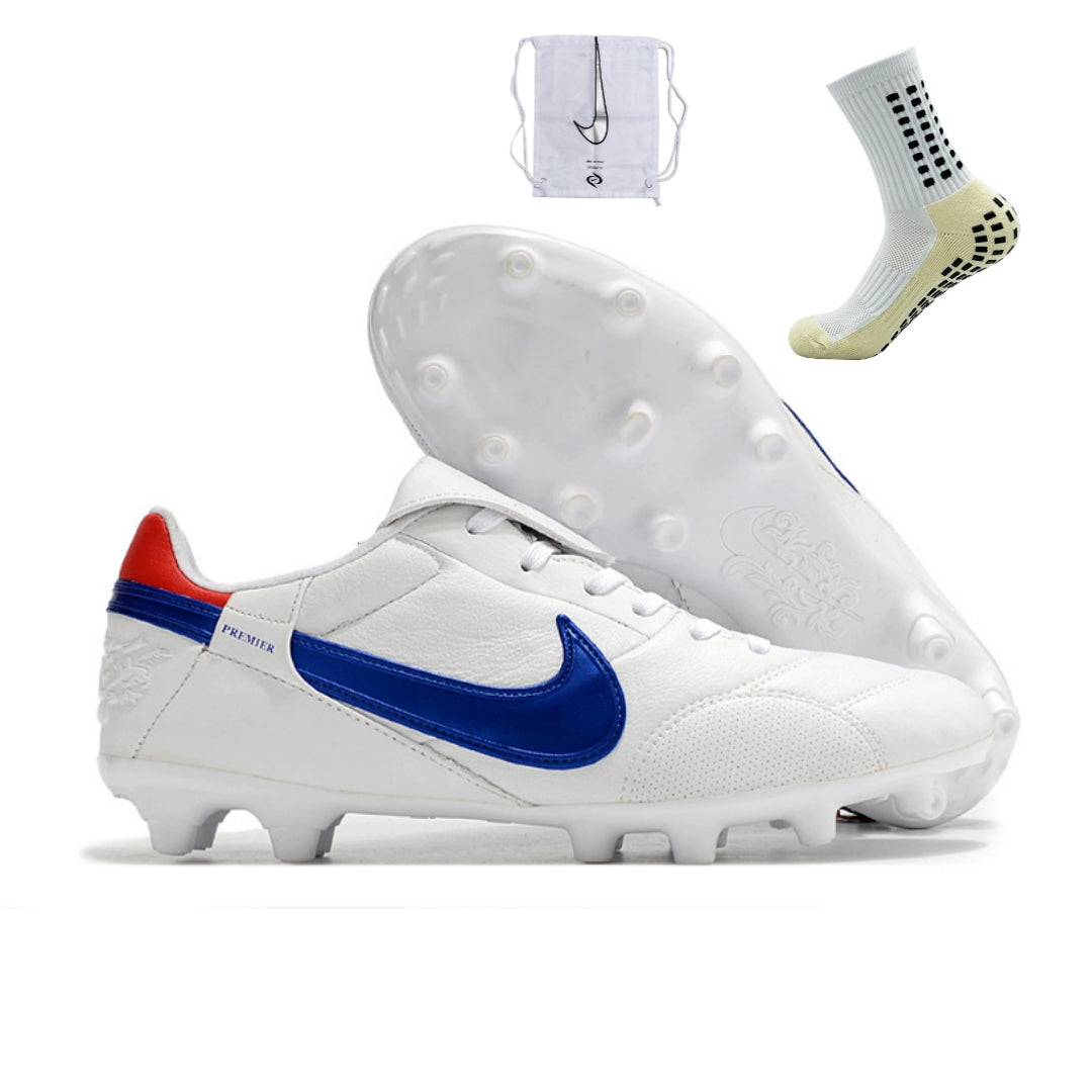 Nike Premier 3 FG Elite - Branco Azul