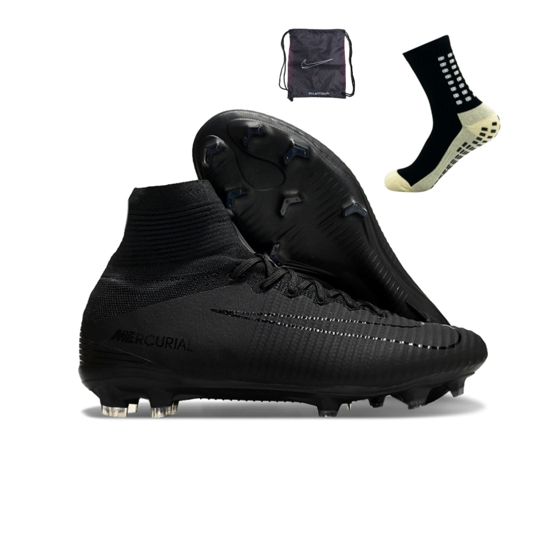 Nike Mercurial Zoom Superfly 5 Elite FG - Blackout