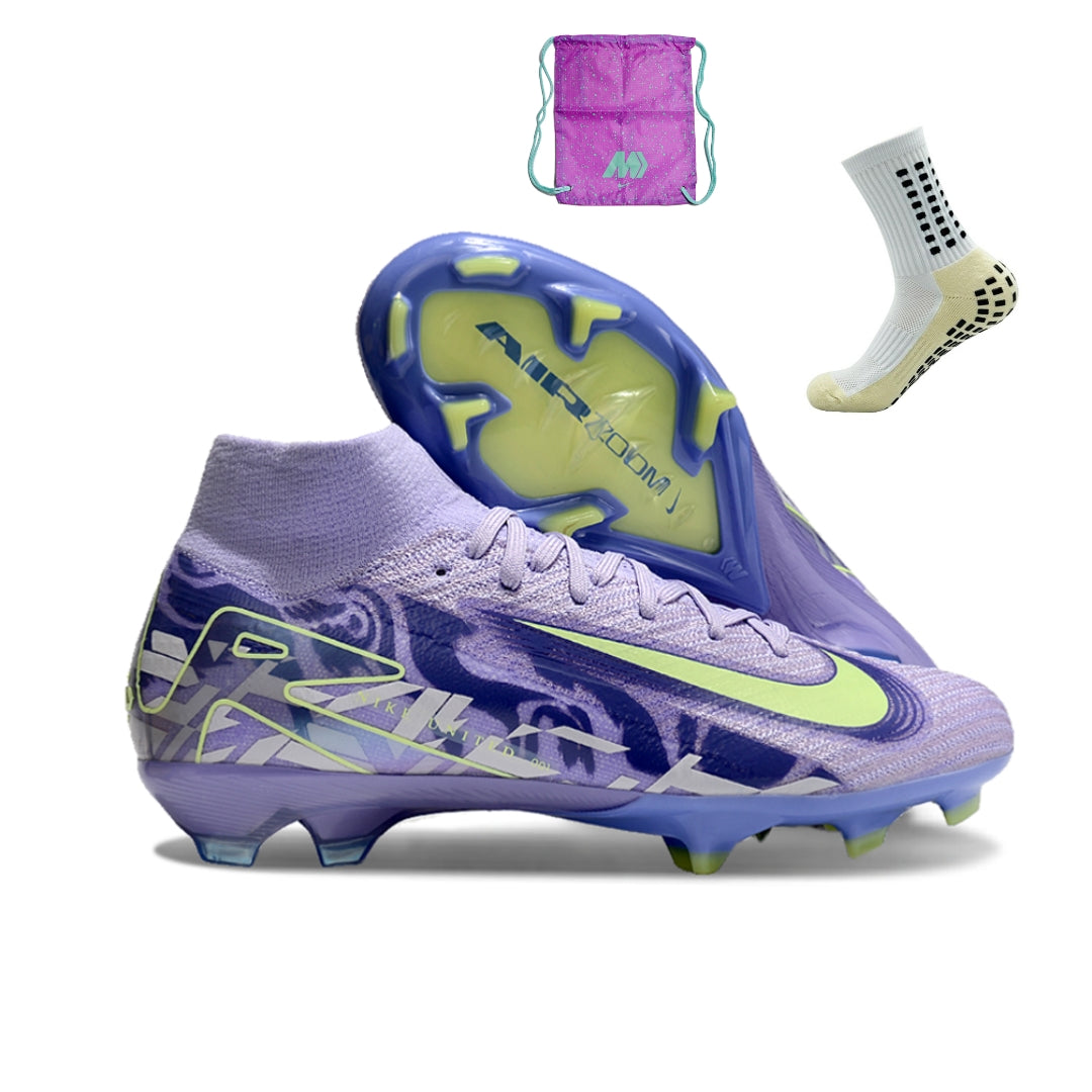 Nike Air Zoom Superfly 10 Elite FG - Roxo Verde