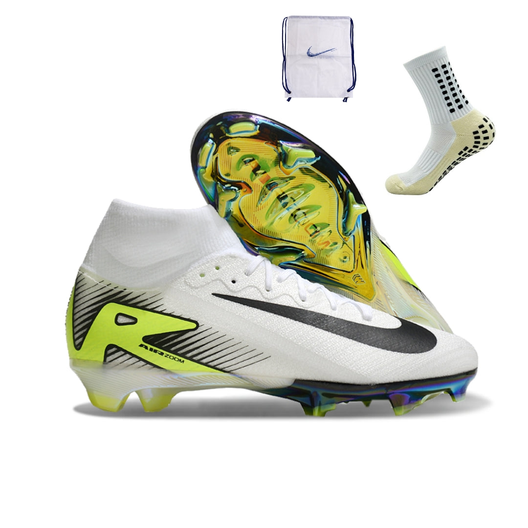 Nike Air Zoom Superfly 10 Elite FG - Branco Verde