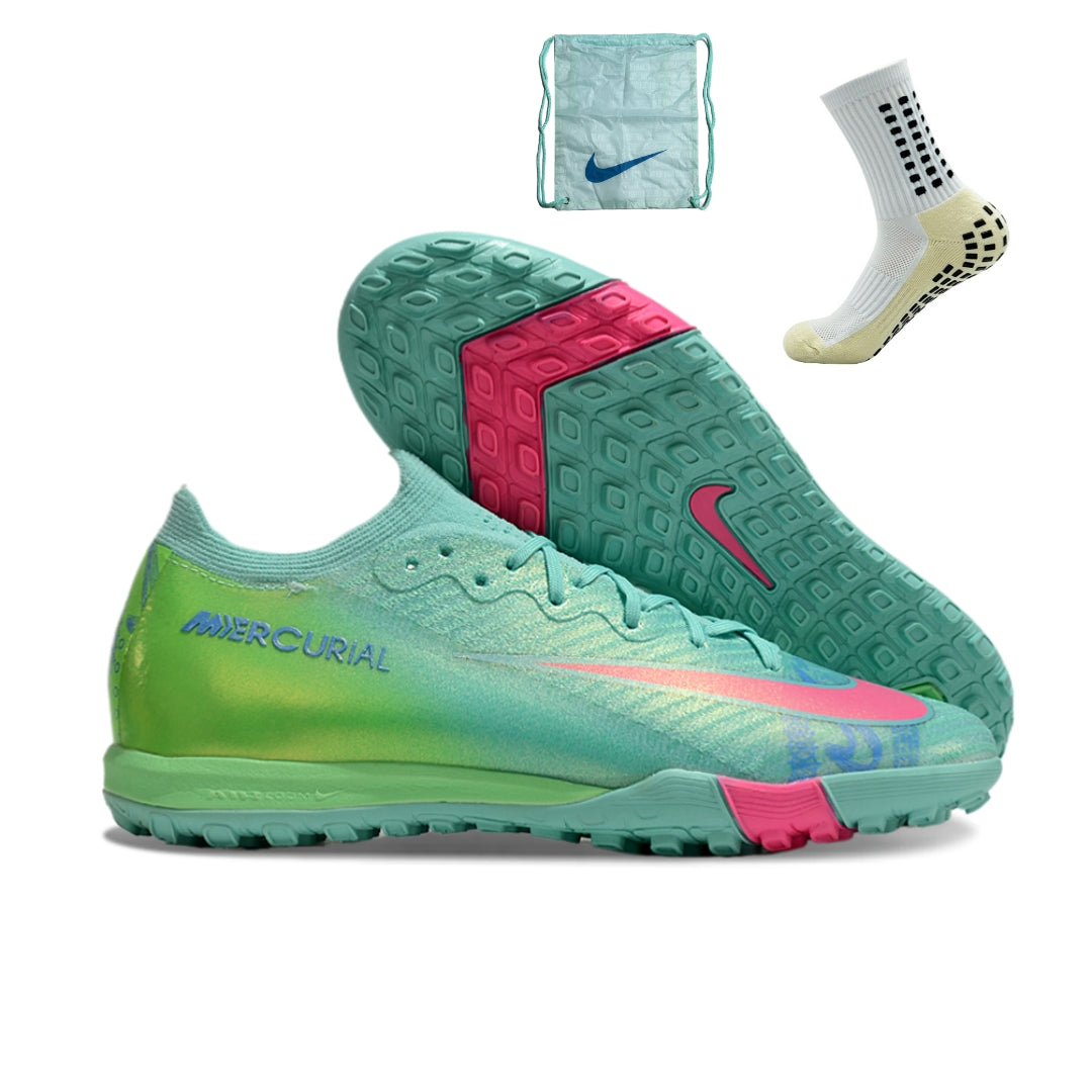 Nike Air Zoom Mercurial Vapor 16 Elite TF - Azul Verde
