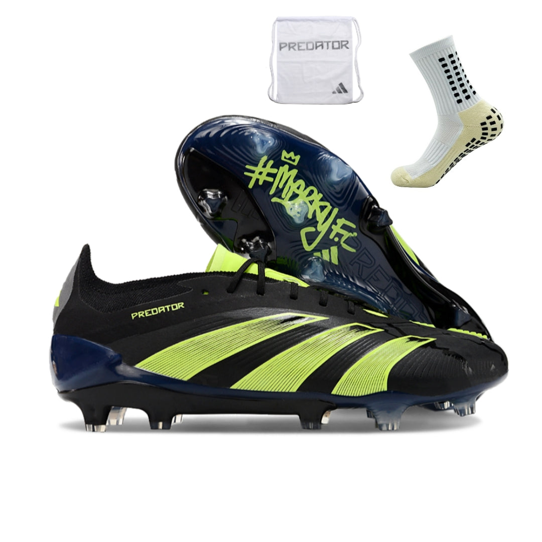 Adidas Predator Elite FG - Preto Verde