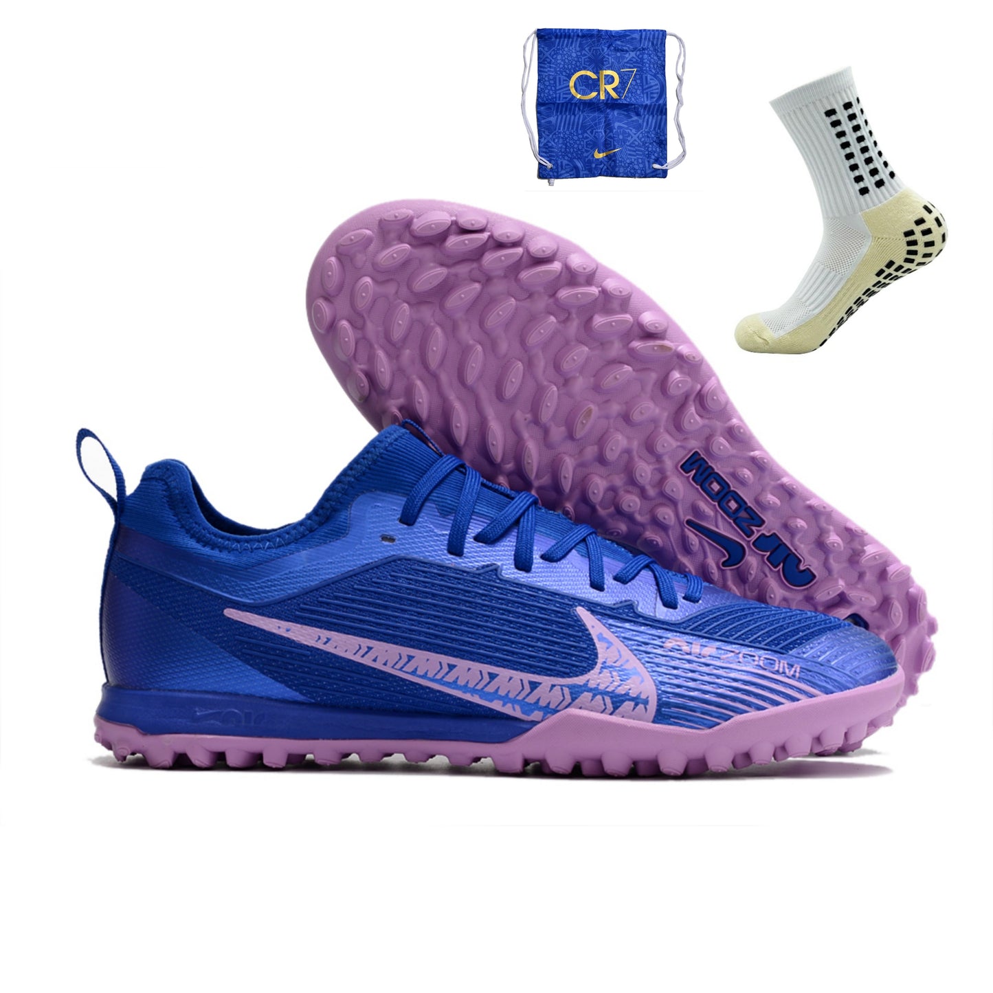 Nike Mercurial Air Zoom Vapor 15 Pro Society - Azul Rosa