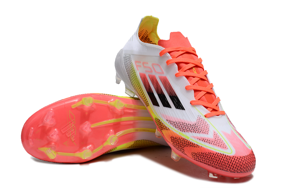 Adidas F50 Elite FG - Branco Laranja
