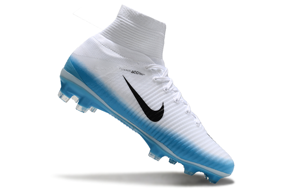Nike Mercurial Zoom Superfly 5 Elite FG - Branco Azul
