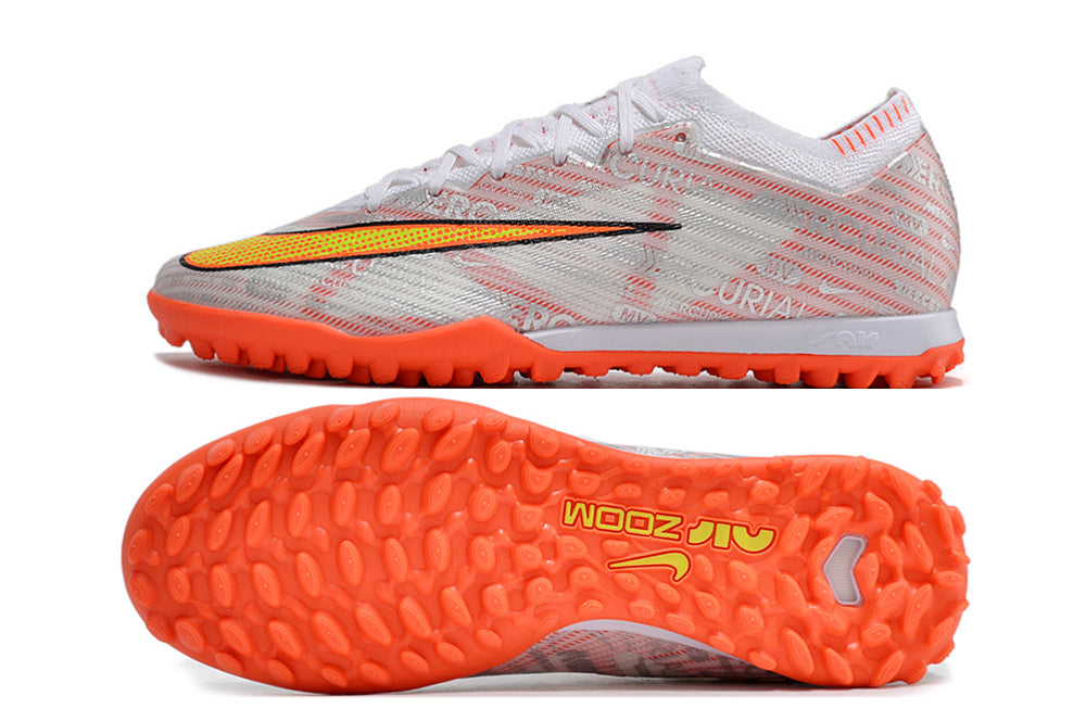 Nike Mercurial Air Zoom Vapor 15 Elite Society - Branco Laranja