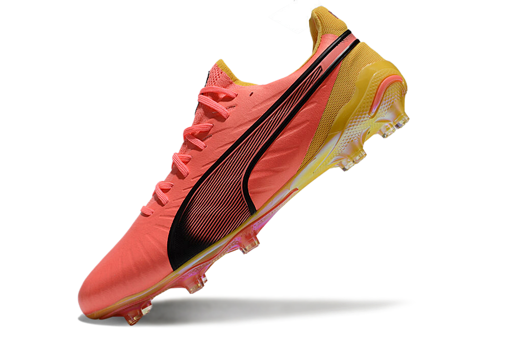 Puma King FG/AG - Laranja