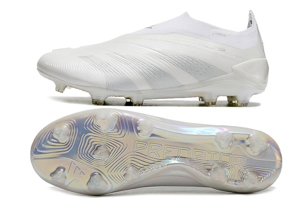 Adidas Feminina Predator Elite + FG - Branco