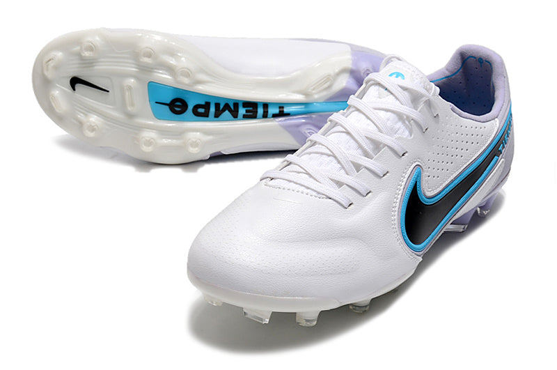 Nike Tiempo Legend 9 Elite FG - Branco Azul