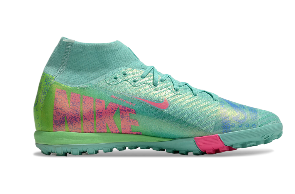 Nike Air Zoom Superfly 10 Society Elite TF - Azul Verde